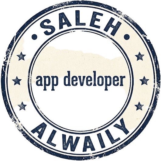 Saleh Alwaily — App Developer